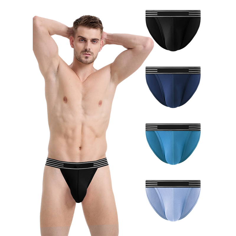 Miesten bikinihousut pussilla